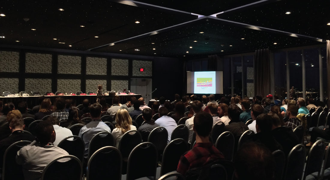 Presenting at the WIUGC in Edmonton