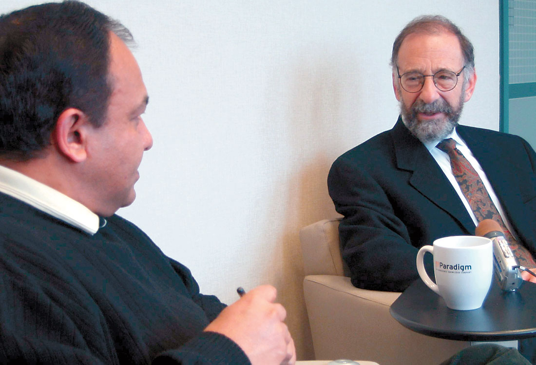 Satinder Chopra interviewing Ken Larner