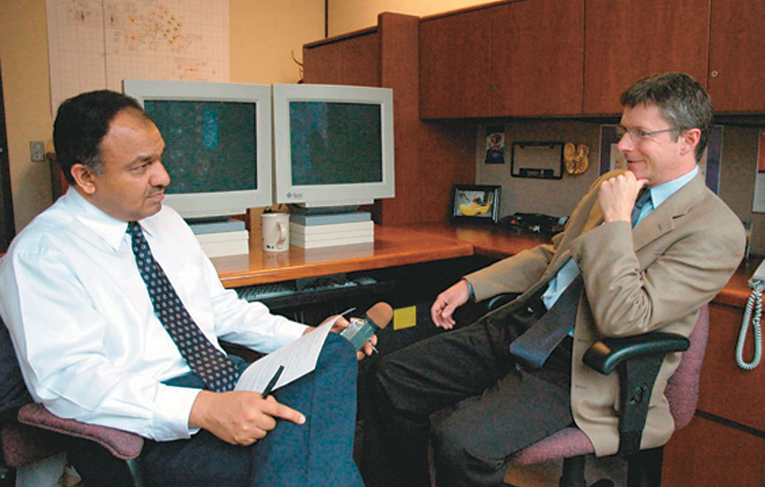Peter McGillivray and Satinder Chopra