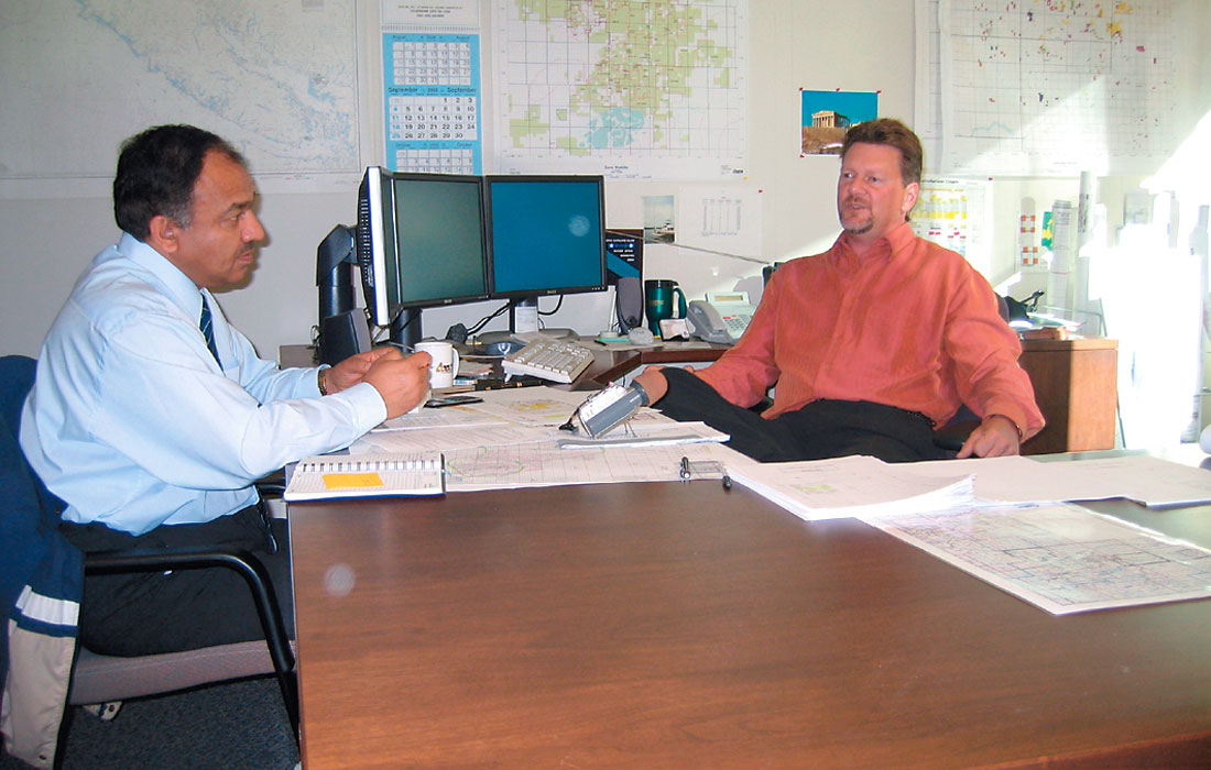 Satinder and Jim
