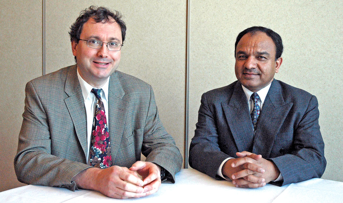 Philippe and Satinder