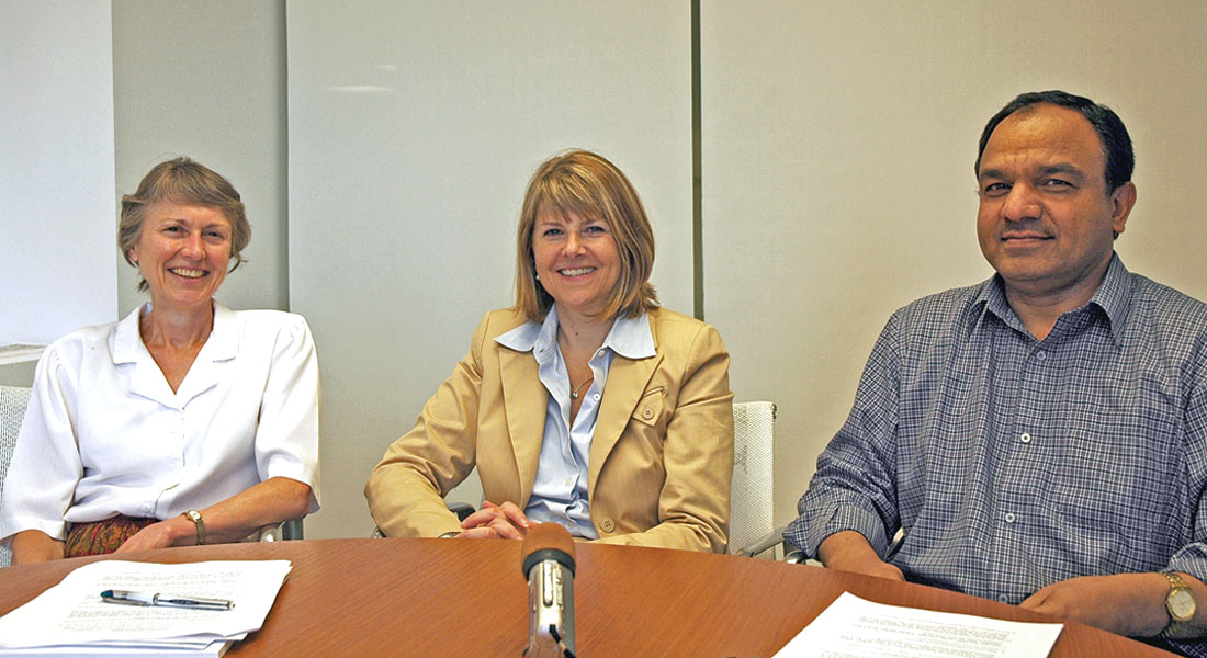 Helen, Susan and Satinder