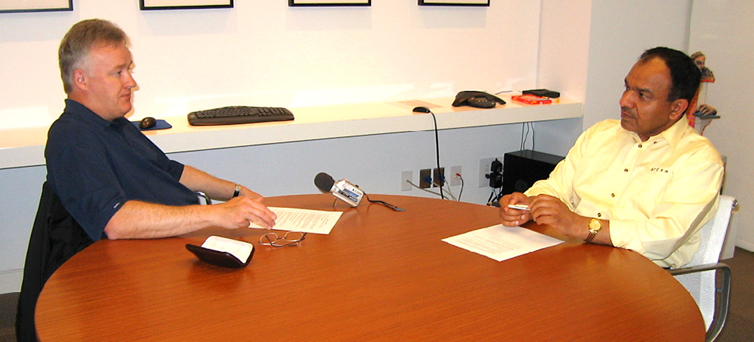Doug Pruden and Satinder Chopra