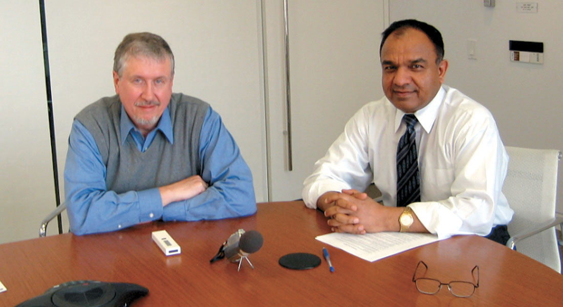 Dave Johnston & Satinder Chopra